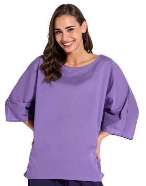 Violet Simple Dolmon Kaftan