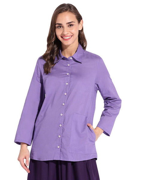 Violet Safari Shirt