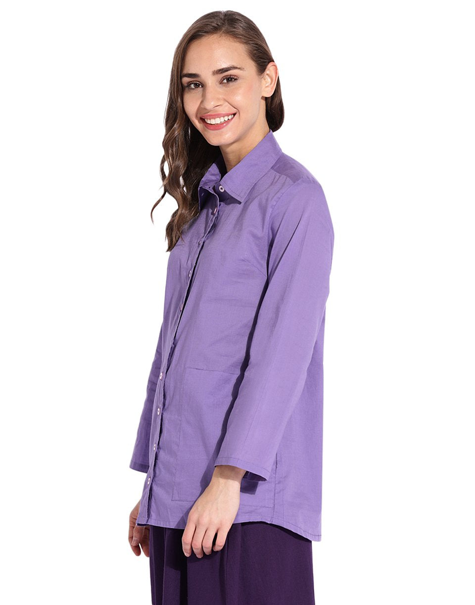 Violet Safari Shirt