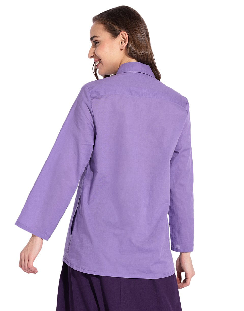 Violet Safari Shirt