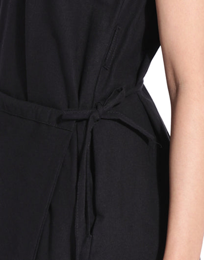 Black Wrap Dress