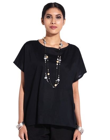 Black Square Magyar Top