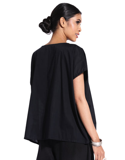 Black Square Magyar Top