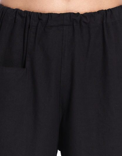 Black Cocoon Pant