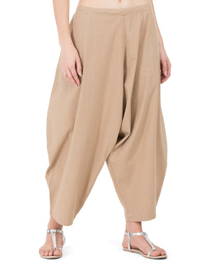 Khaki Pathankot Salwar Pant