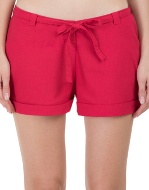 Red Machilipatnam Shorts