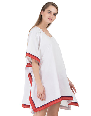 White Bombay Kaftan