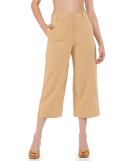 pedale beige Beige Pedal pusher – GRASS by Gitika Goyal