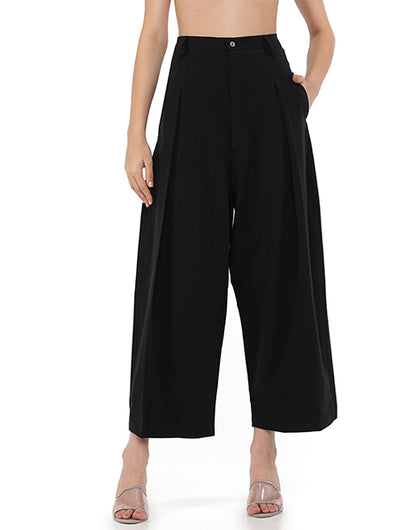 Black Pleated pant