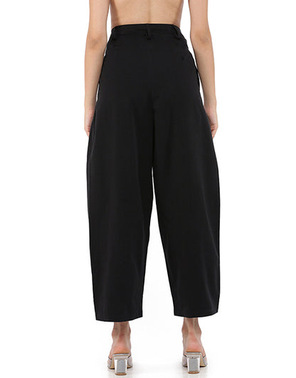 Black Pleated pant