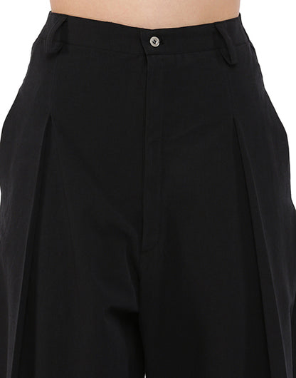 Black Pleated pant